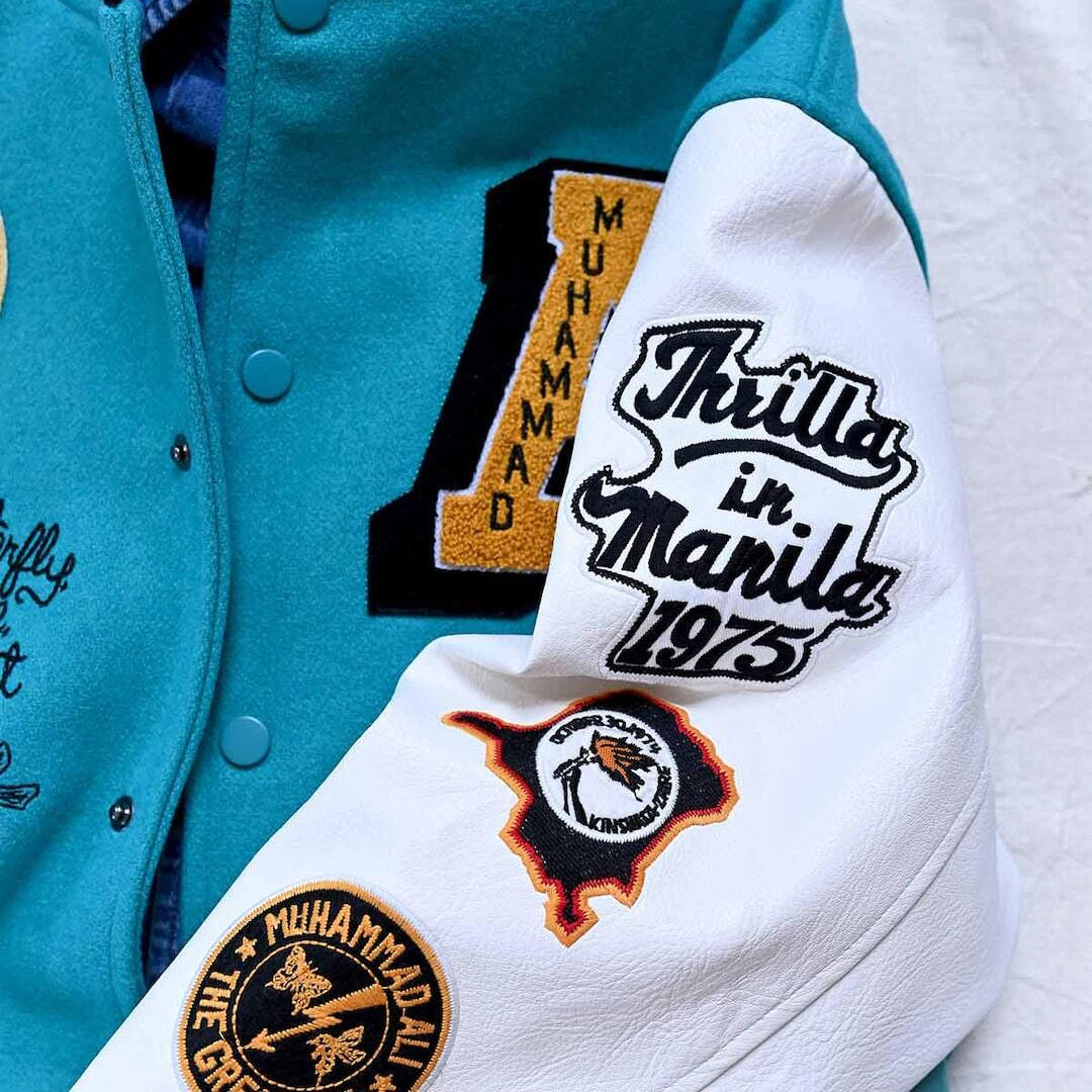 Ali Quote Melton Jacket