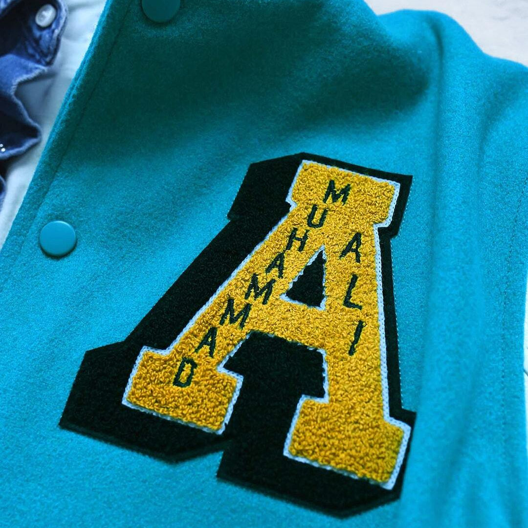 Ali Quote Melton Jacket
