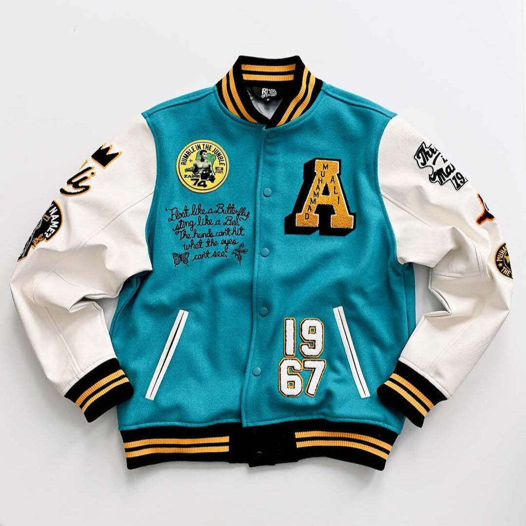 Ali Quote Melton Jacket