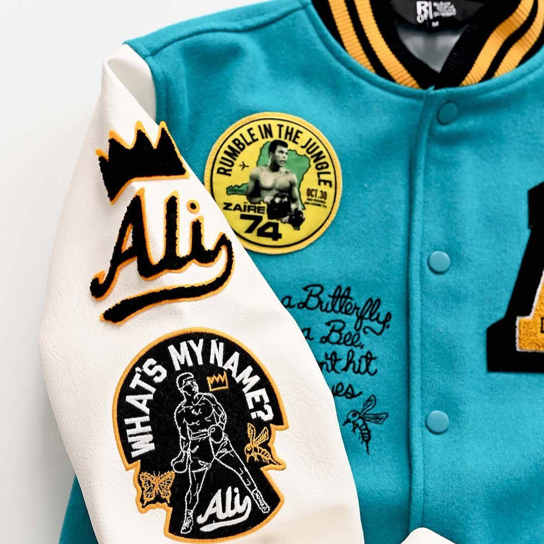 Ali Quote Melton Jacket