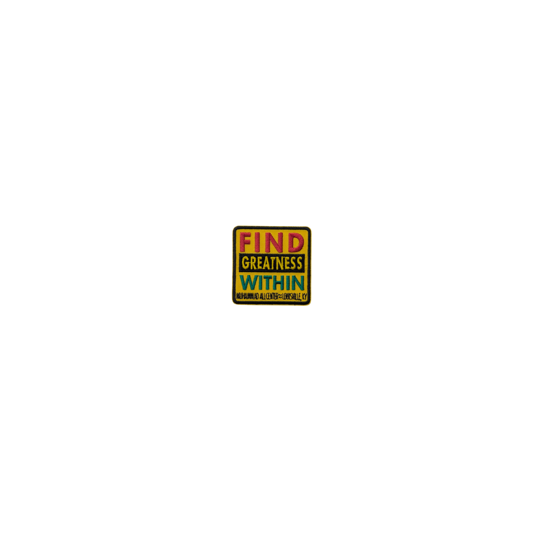 Find Greatness Patch
