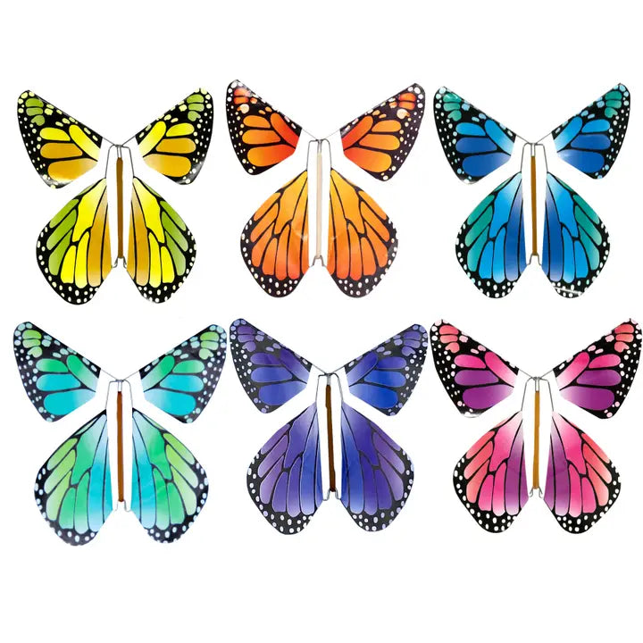 Flying Magic Butterfly Bookmark