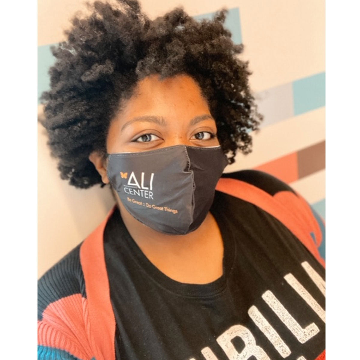 Muhammad Ali Center Face Mask