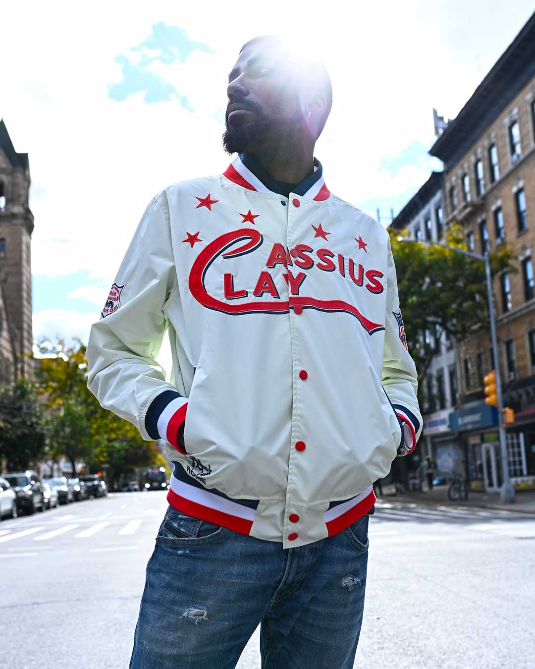 Cassius Clay USA Stadium Jacket