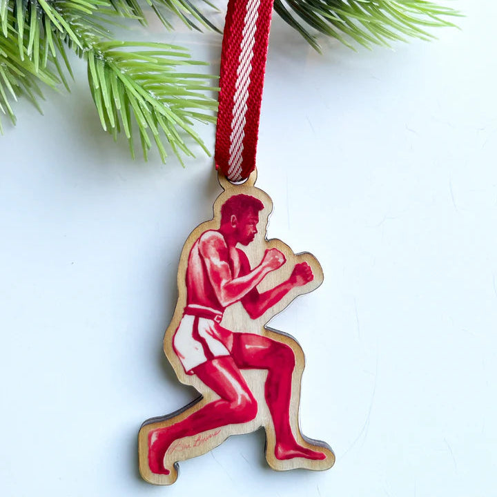 Ali Boxing Ornament