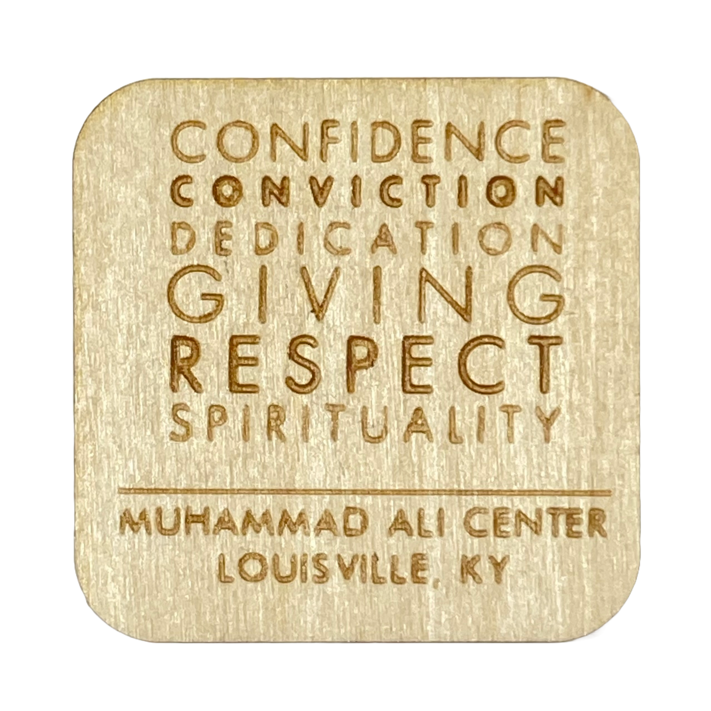 Engraved Wooden Magnets