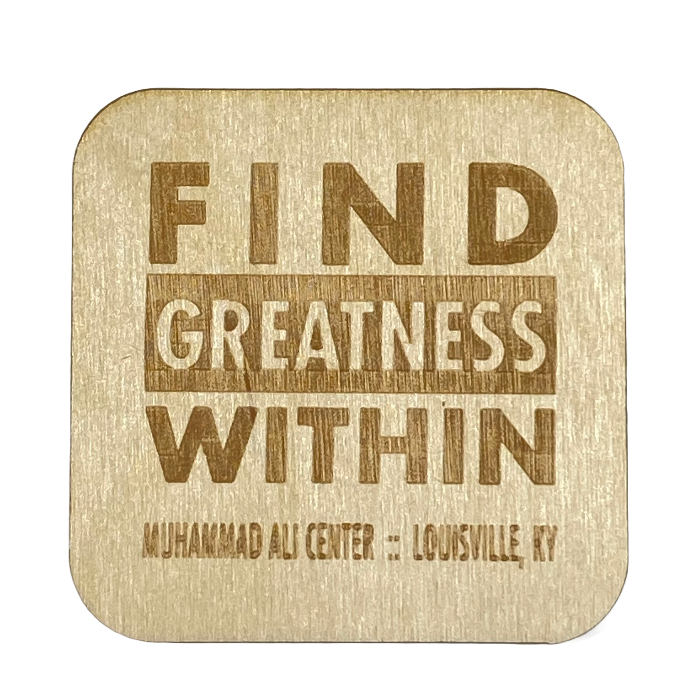 Engraved Wooden Magnets