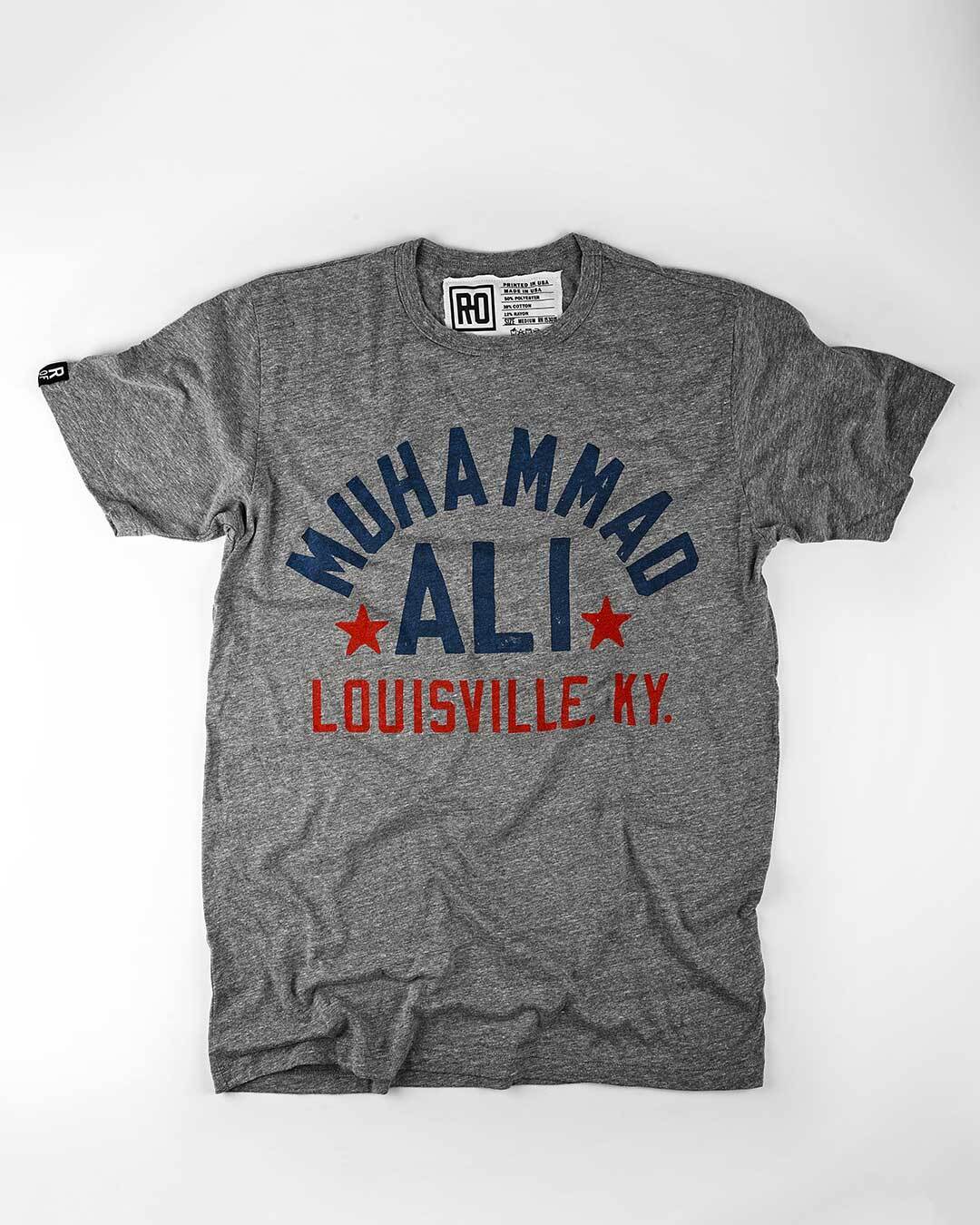 Muhammad Ali Float Tee in Gray