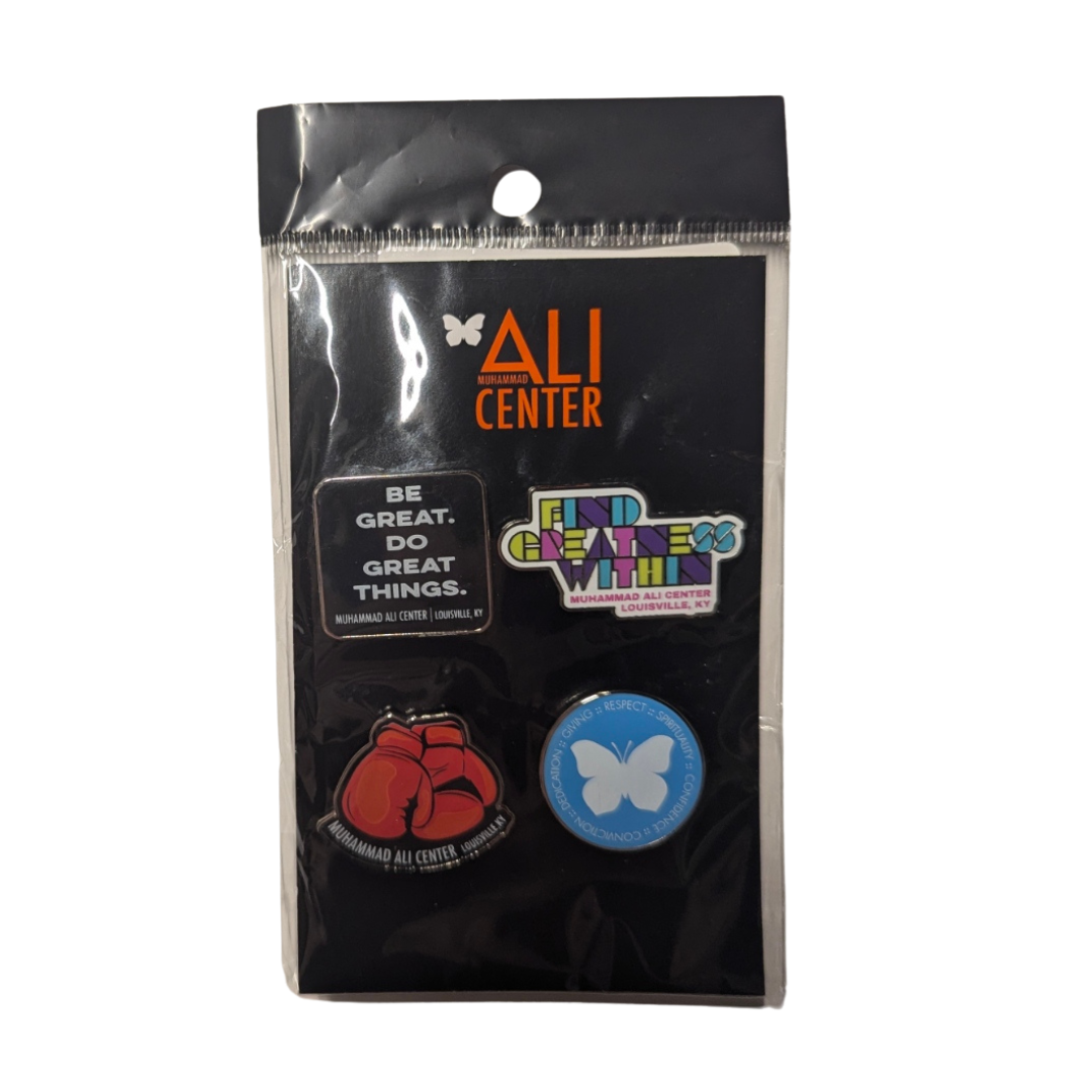 4 pack Lapel Pins