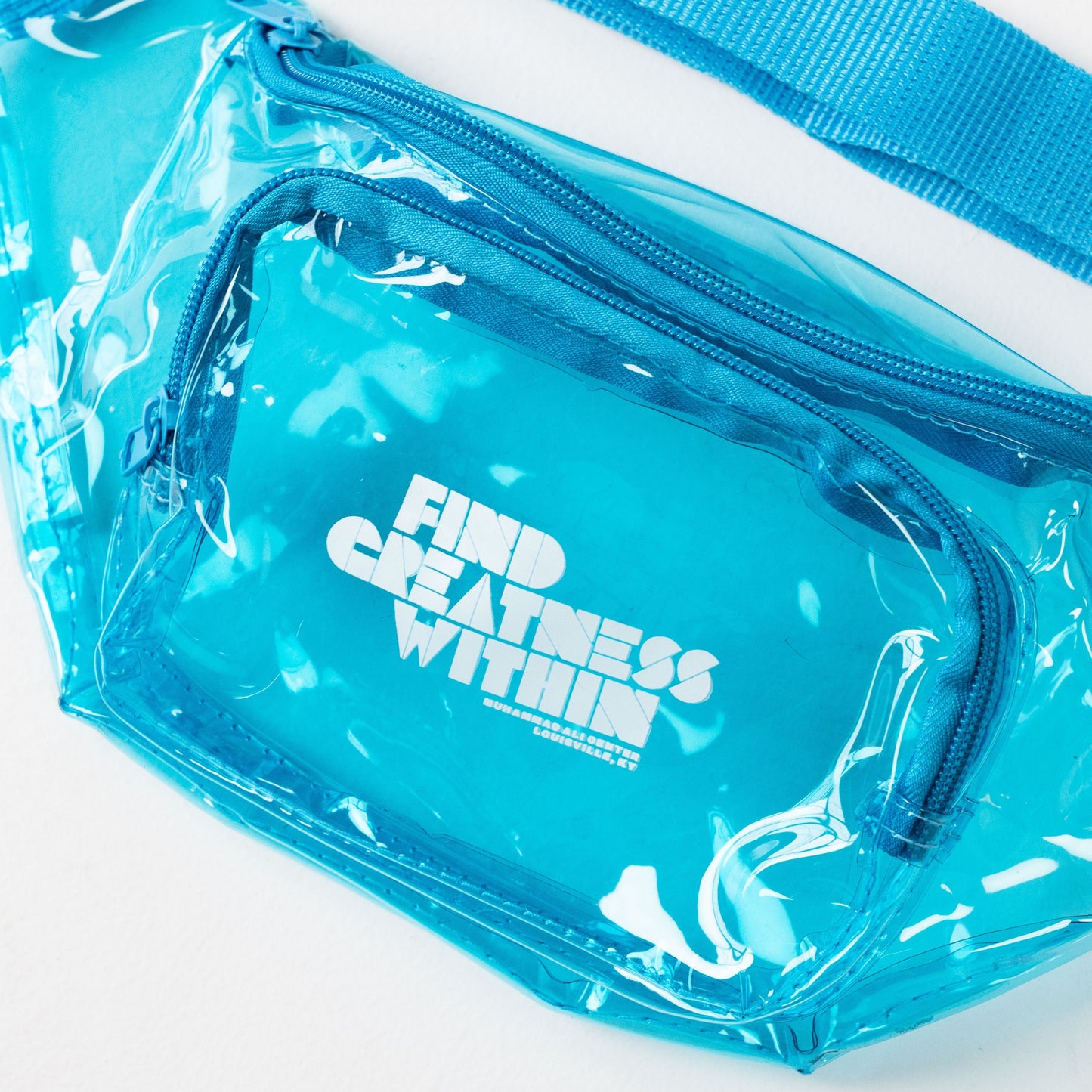 Find Greatness Within Clear Fanny Pack