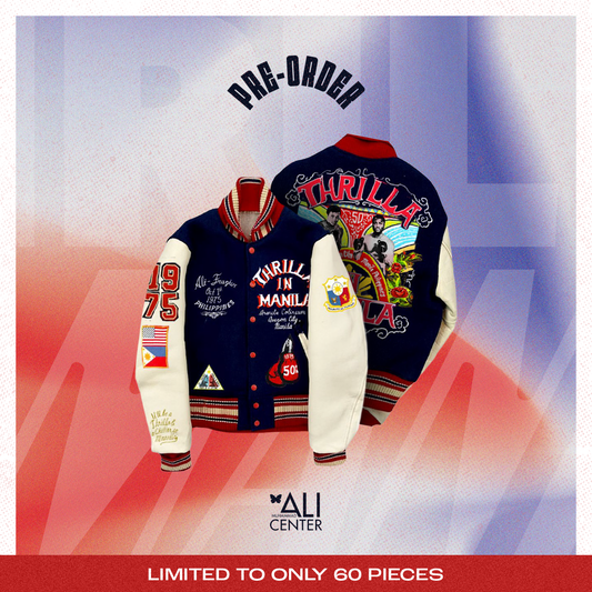 Thrilla in Manila 50th Anniversary Varsity Jacket