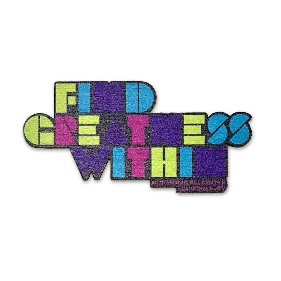Cutout Find Greatness Magnet