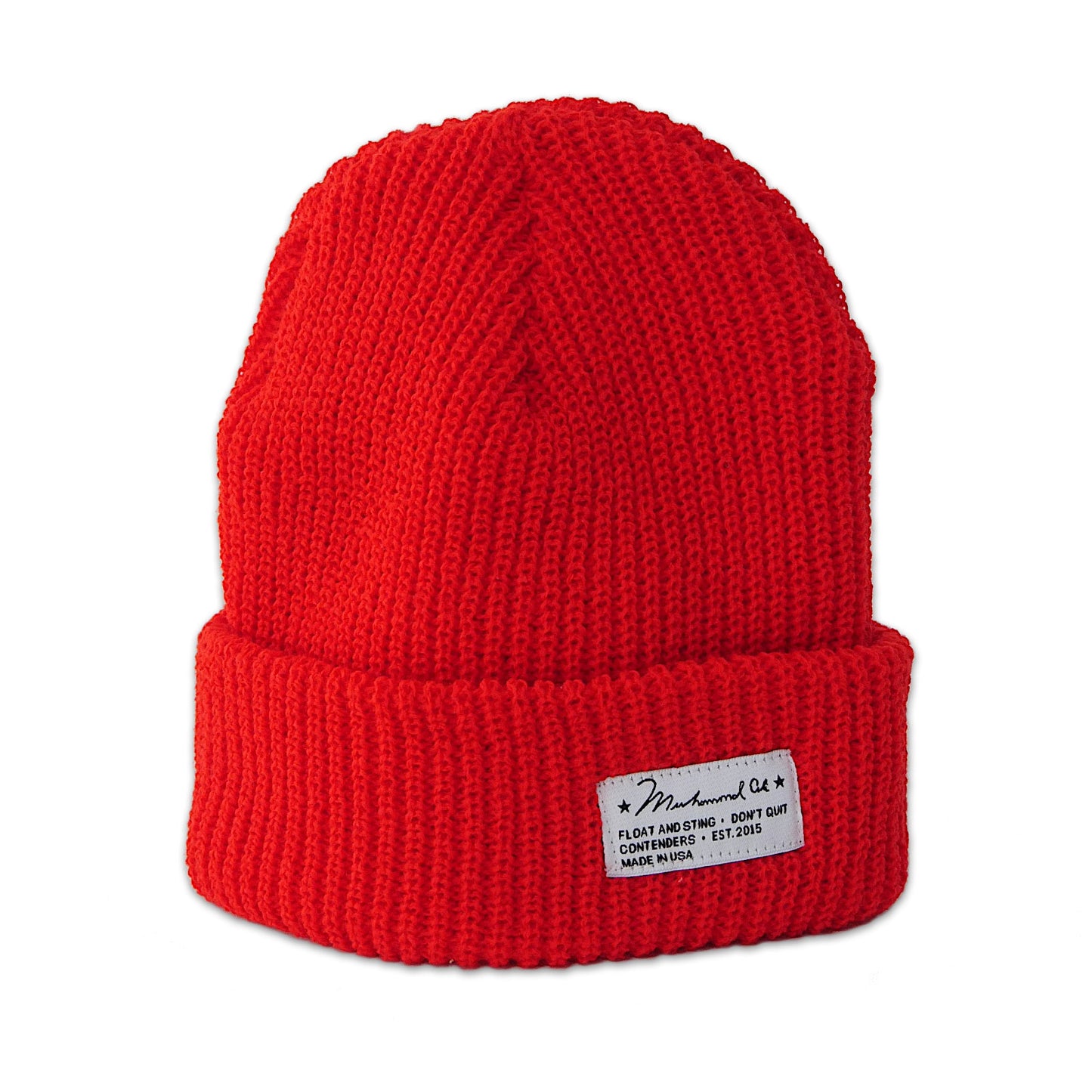 Float and Sting Red Beanie
