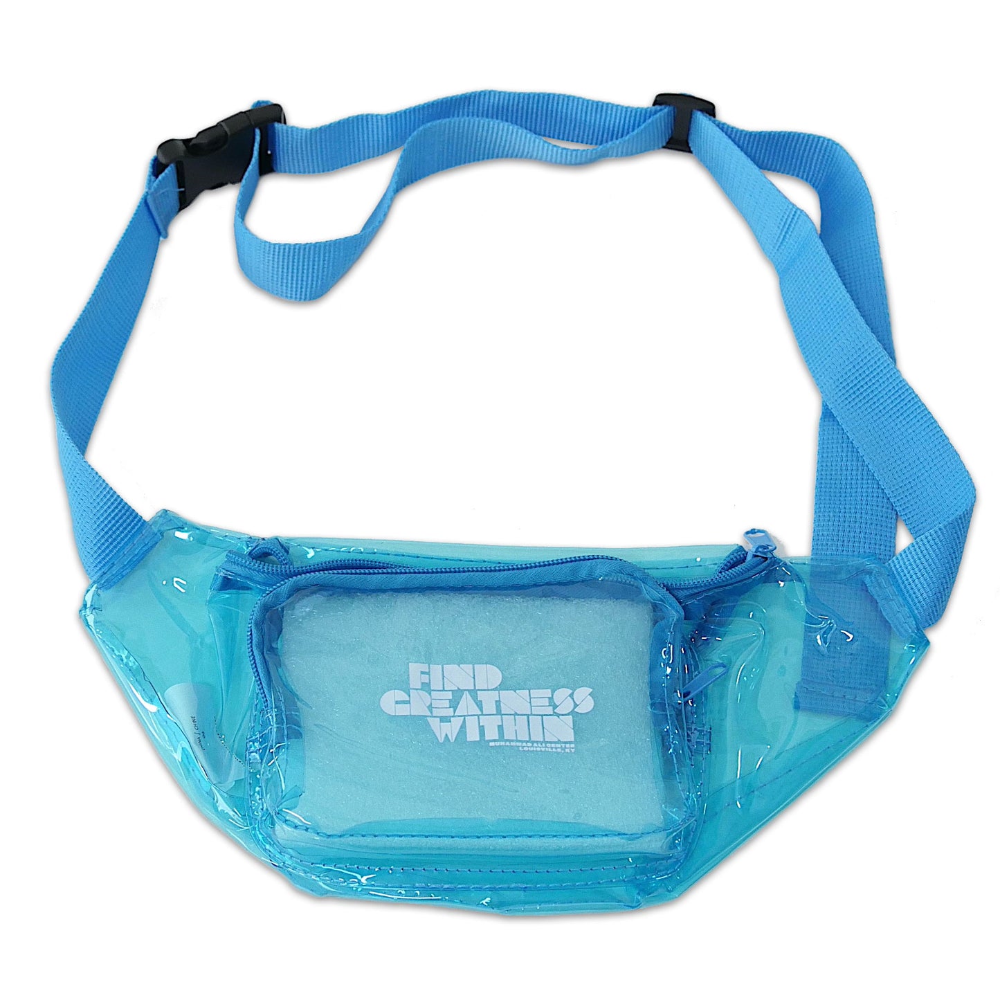 Find Greatness Within Clear Fanny Pack