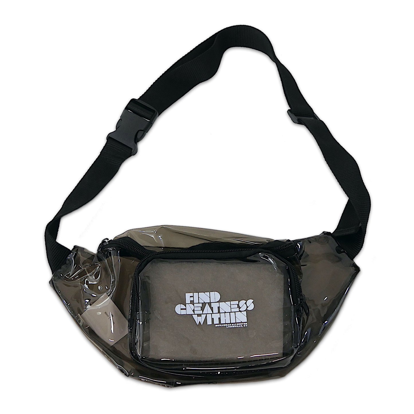Find Greatness Within Clear Fanny Pack