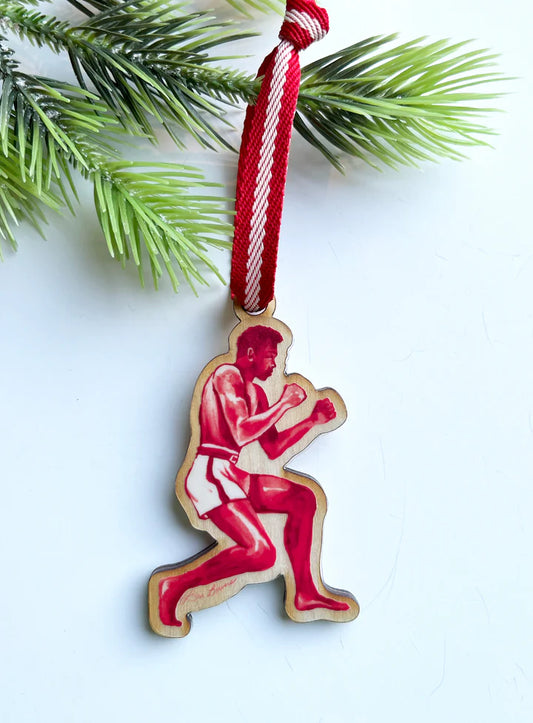 Ali Boxing Ornament