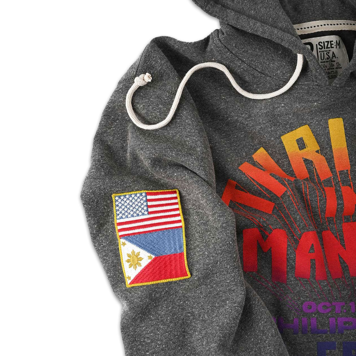 Thrilla in Manila Gray Hoodie